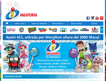 Tablet Screenshot of imexporta.com